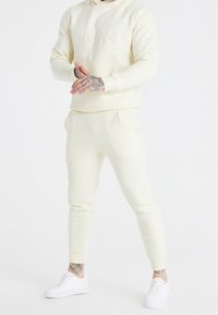 SIKSILK Felpa con cappuccio - off-white