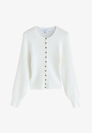 Next, TALL FIT - VOLUME SLEEVE - Neuletakki - white