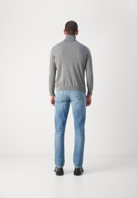GANT CLASSIC ROLLERNECK - Vesta - dark grey melange