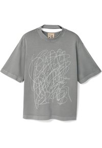 T-shirt print - mittelgrau