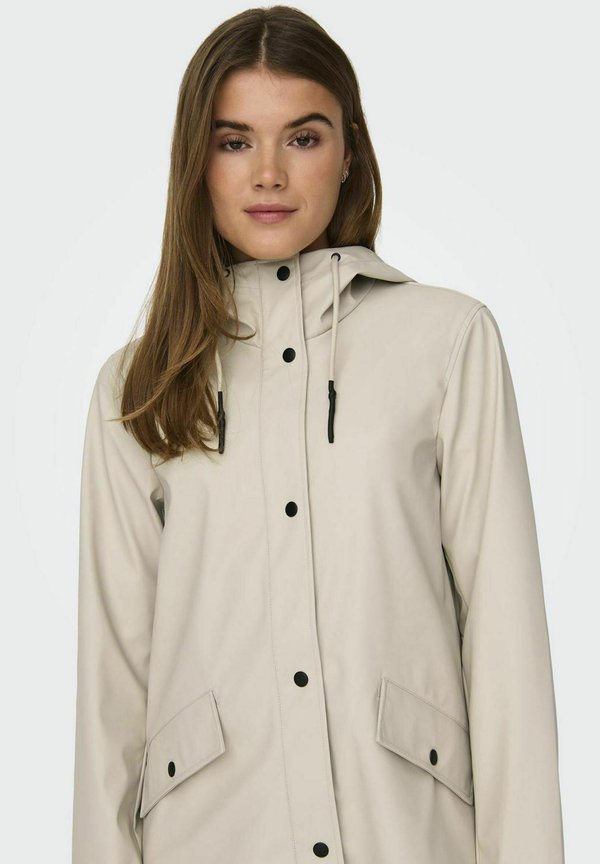 ONLELISA RAINCOAT - Waterproof jacket - silver lining3