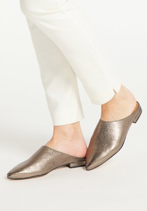 Ciabattine - gold metallic