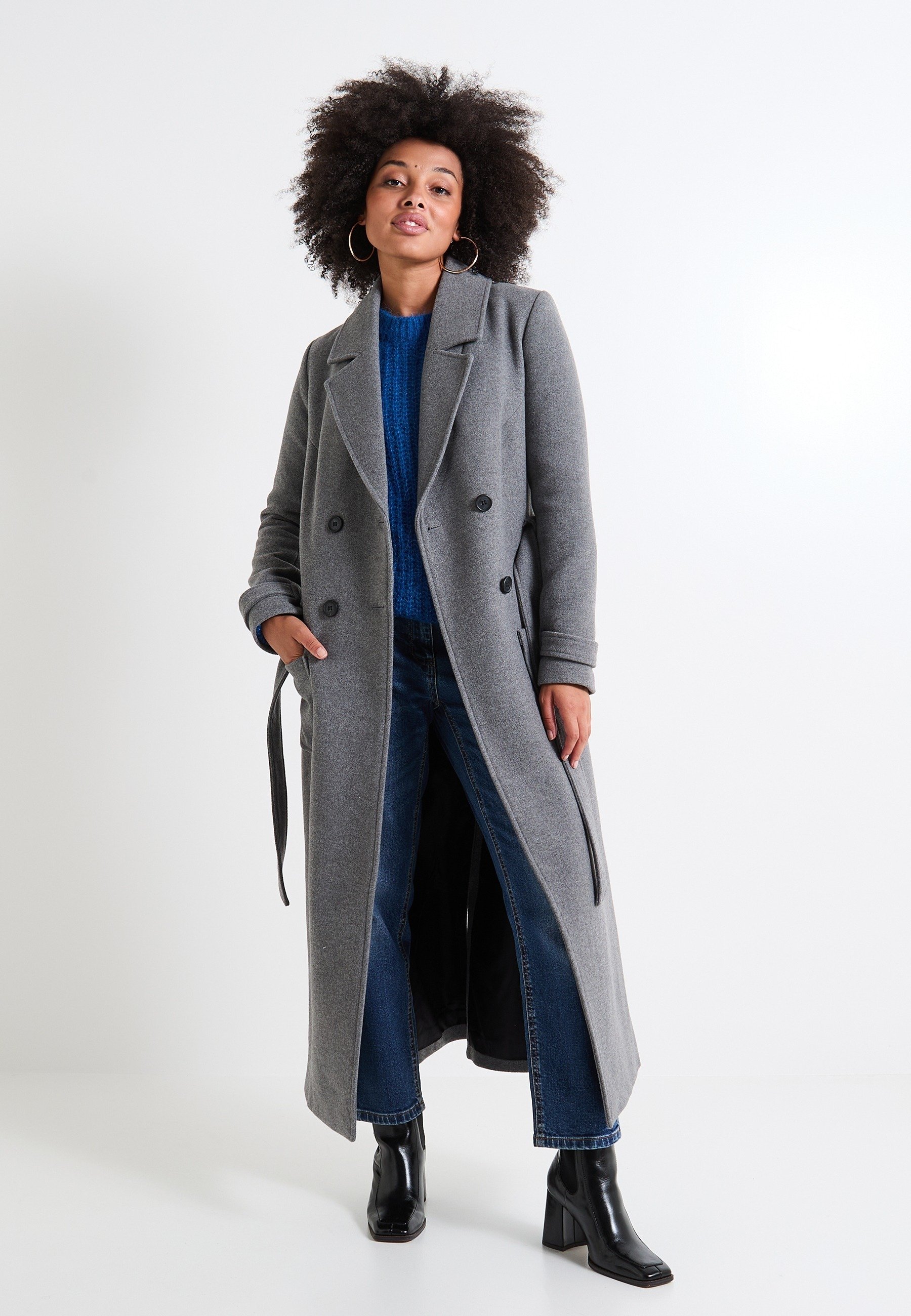 Trench Femme Grande Taille Grain De Malice Trench Camel Trench