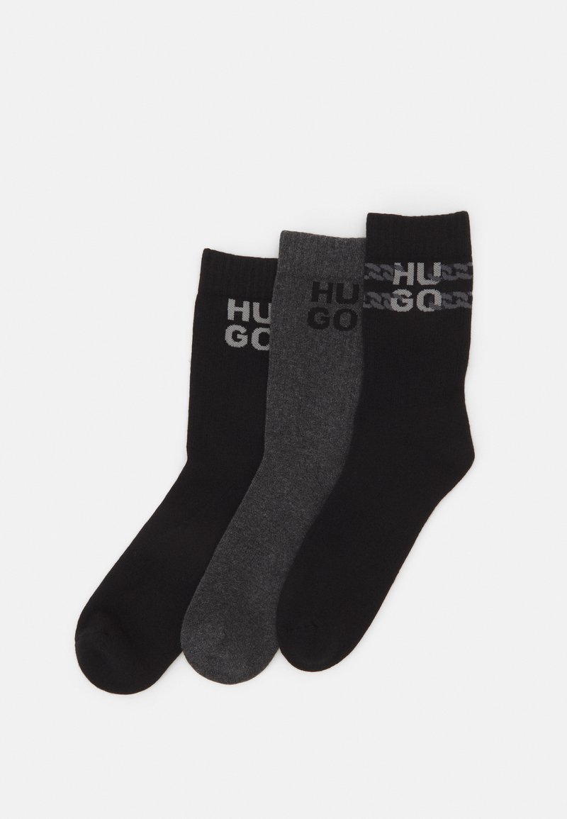 HUGO CHAIN 3 PACK - Sokken - black/zwart - Zalando.nl