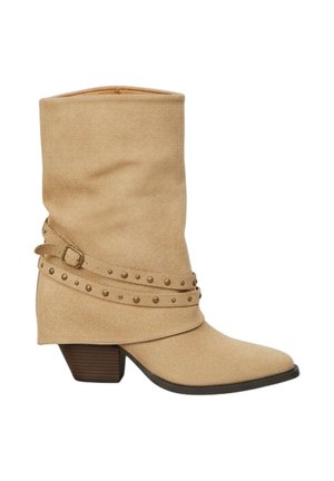 Super Mode, Bottines de cowboy / motard - taupe
