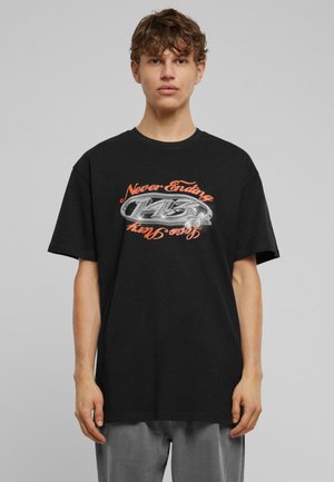 NEVER ENDING HEAVY  - T-shirts print - black