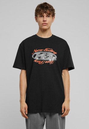 NEVER ENDING HEAVY  - T-shirt print - black