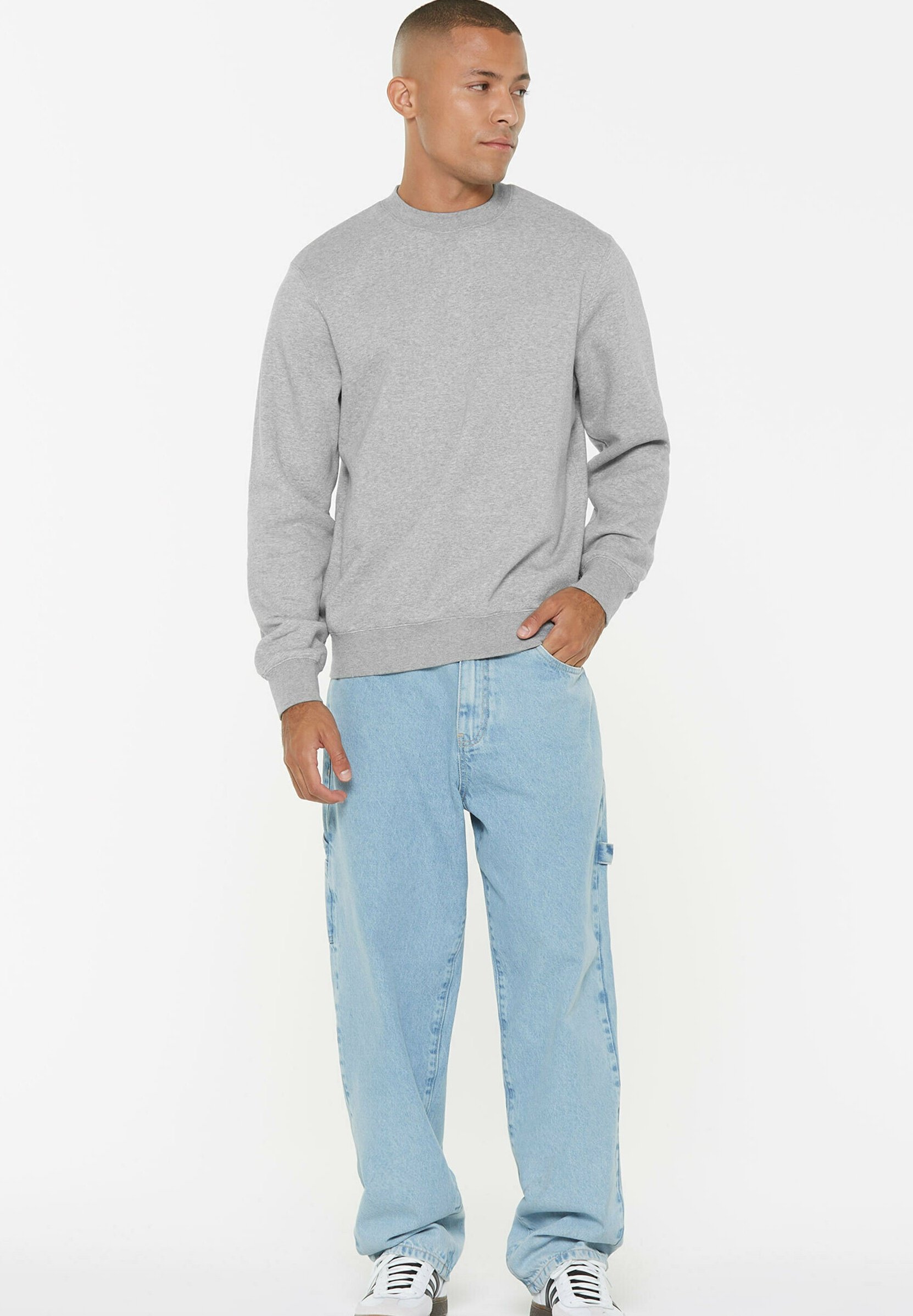 Harlem Soul MA-TT - Sweatshirt - grey melange/mottled grey - Zalando