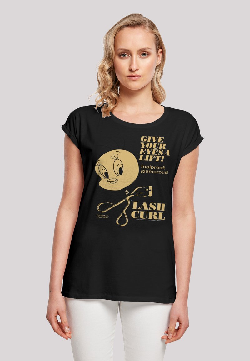 F4NT4STIC TWEETY LASH CURLS - T-shirt print - black