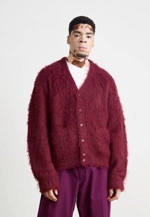 Obey Clothing PATRON CARDIGAN - Cardigan - zinfandel