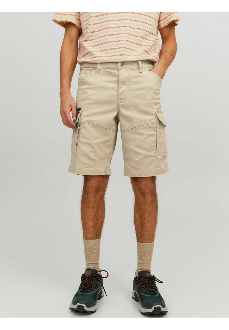 JACK & JONES Heren Jjidex Jjcargo AKM Sn Shorts, zwart, S