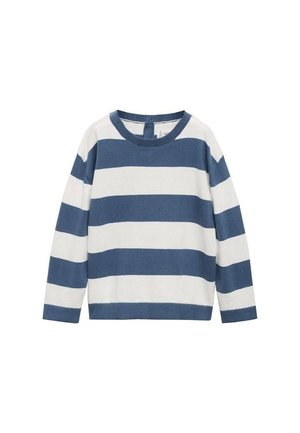 KID STRIPED - Neule - dark blue