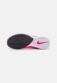 Nike Performance LUNAR GATO - Botas de futebol de salão - pink blast/black/cave purple