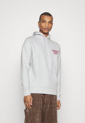 Tommy Jeans ENTRY GRAPHIC HOODIE - Jersey con capucha - silver grey