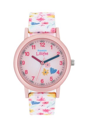 BLUMEN - Uhr - rosa