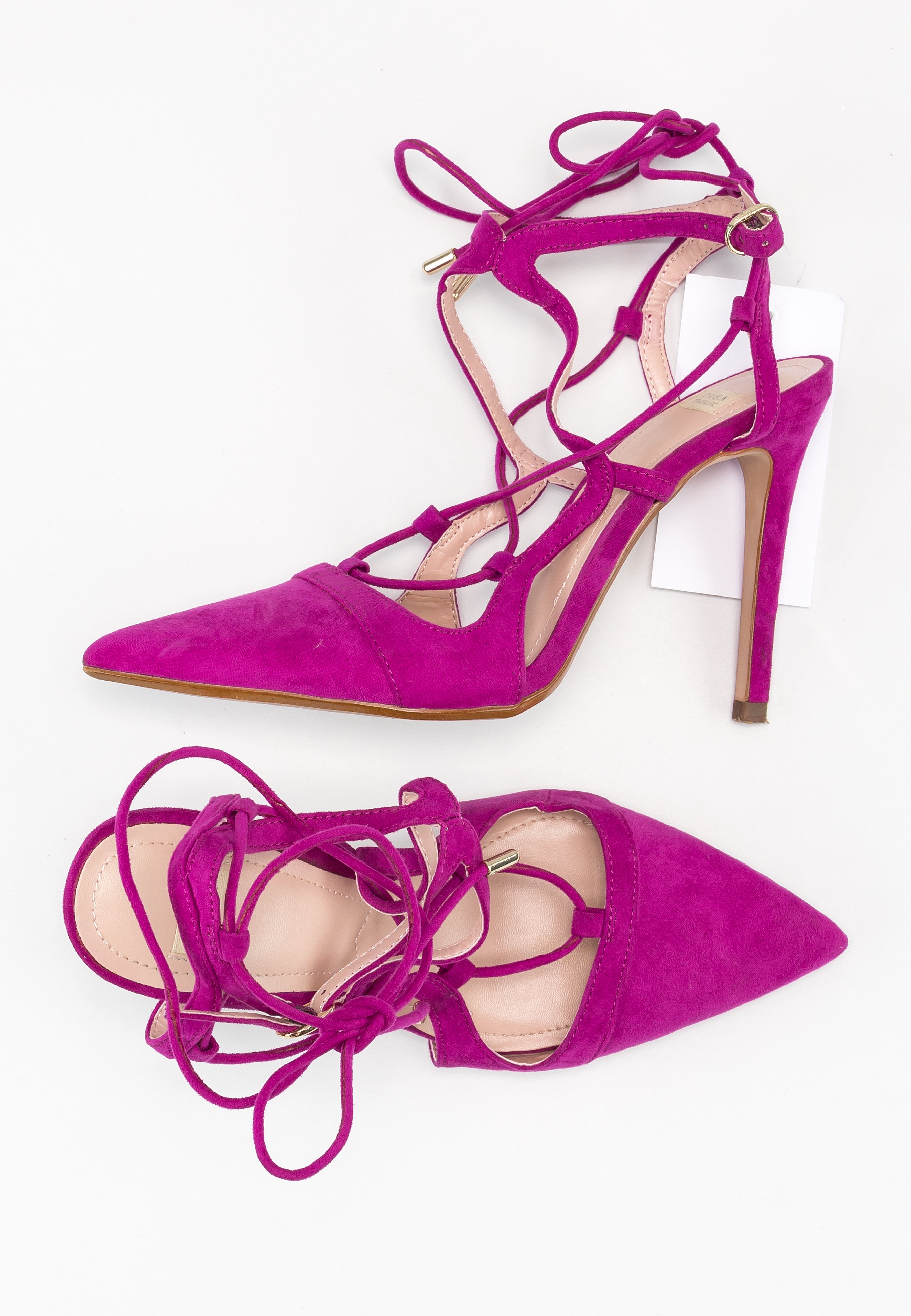 Zara Hoge hakken - purple/paars - (Pre-owned) - Zalando.nl