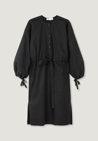 hessnatur WASTE - Blusenkleid - schwarz