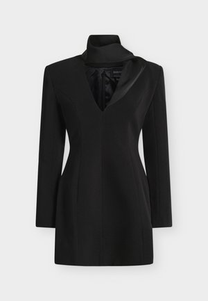 Bardot, SONIA SHAWL COLLAR MINI DRESS - Robe de jour - black