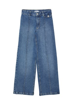 Calliope WIDE LEG - Jeans a zampa - blu