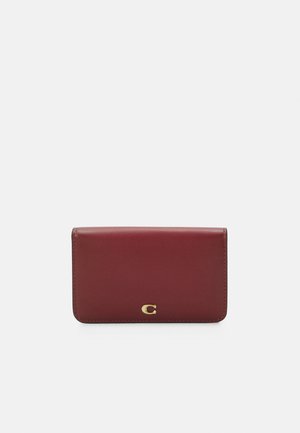 SLIM CARD CASE - Peněženka - cherry