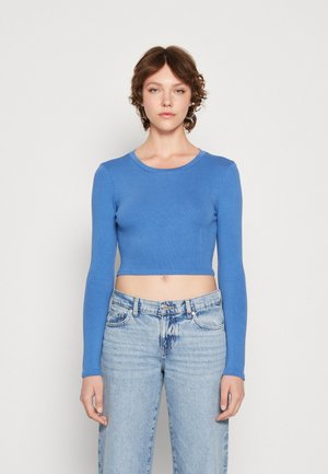 Gina Tricot LONGSLEEVE - Μπλούζα με μακριά μανίκια - federal blue