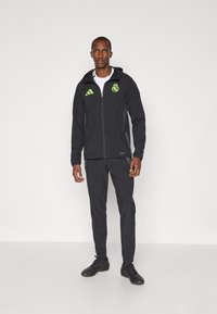 adidas Performance REAL MADRID VISTECH  - Squadra - black/lucid lemon