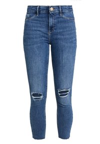 River Island Jeans Skinny Fit - blue denim