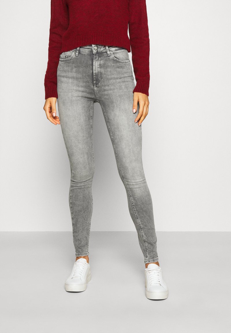 ONLY - ONLBLUSH HIGH WAIST - Vaqueros pitillo - grey denim, Ampliar