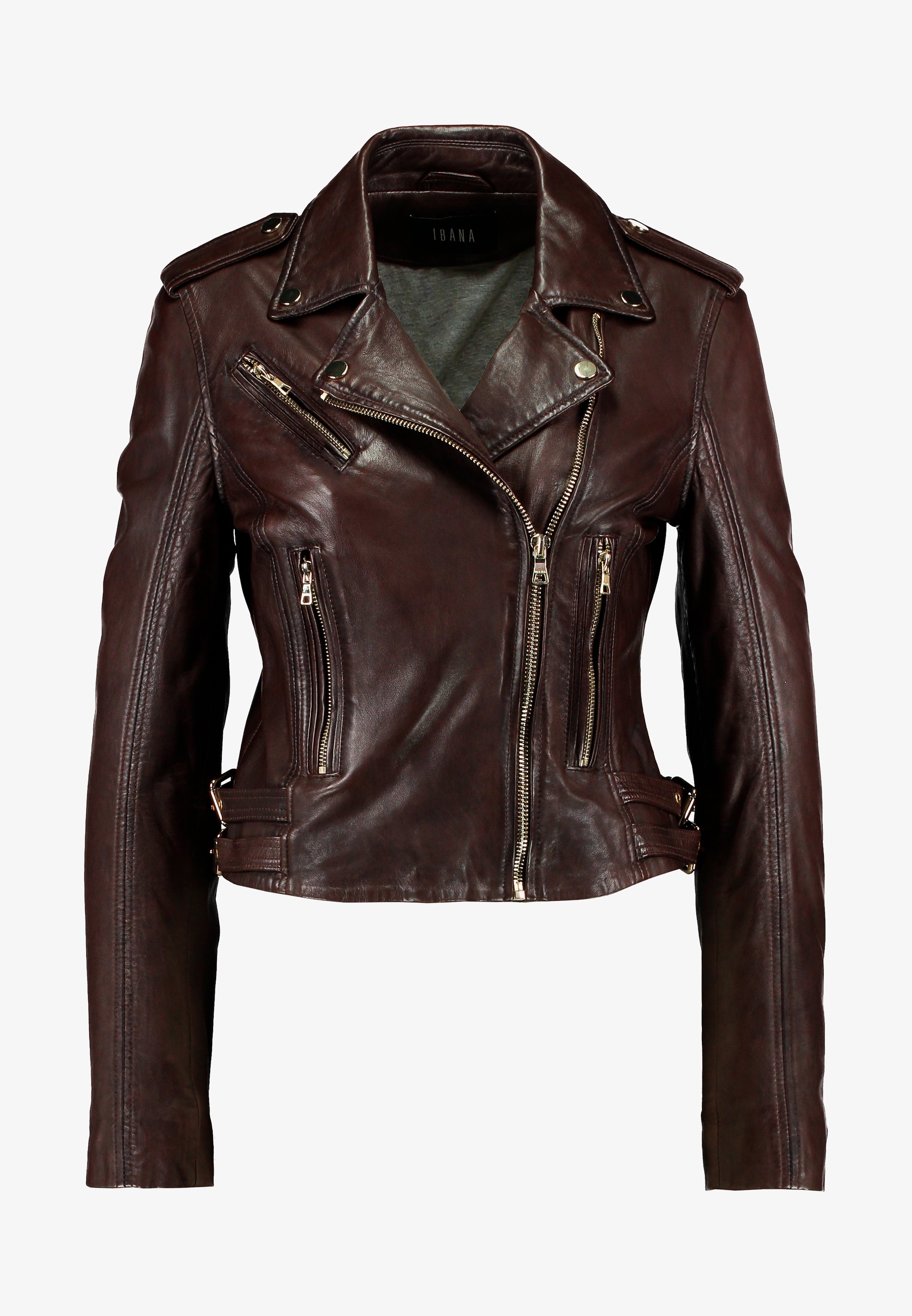 Ibana IVY Skinnjakke brown Zalando.no Ibana IVY Skinnjakke brown Zalando.no