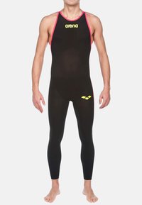 Arena R-EVO - Baddräkt - black fluo yell