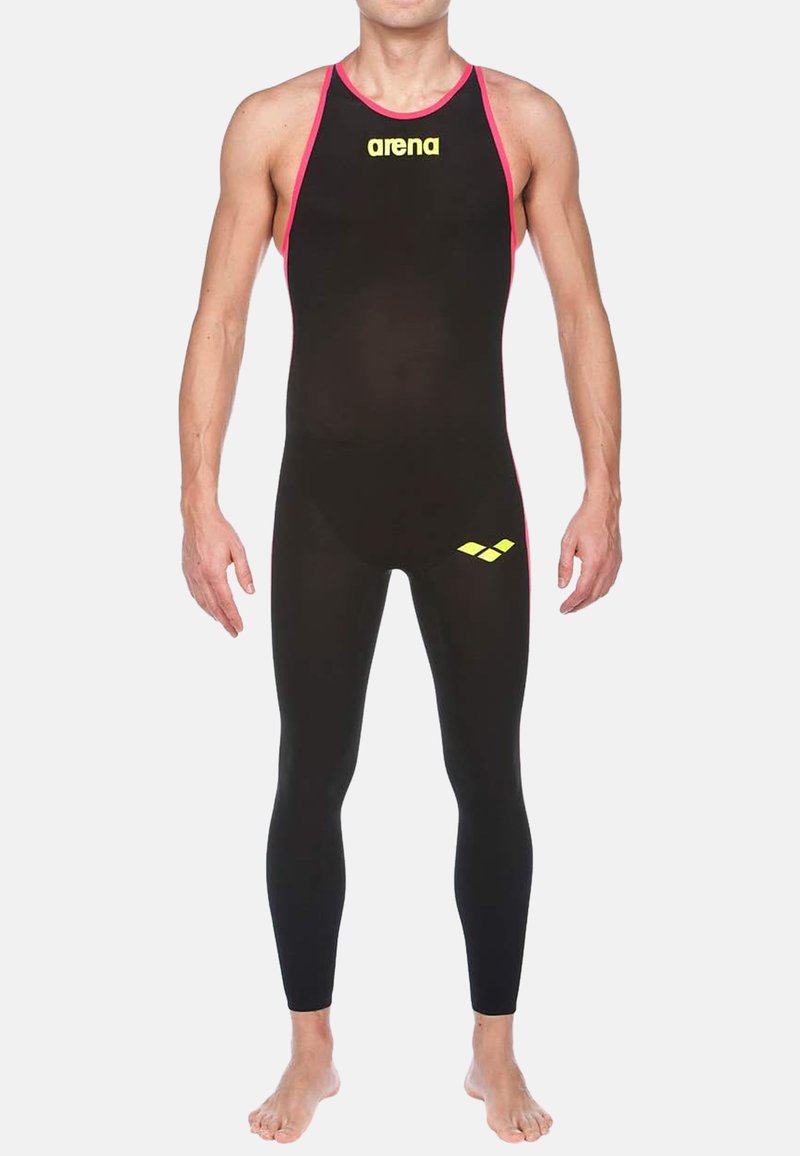 Arena R-EVO - Baddräkt - black fluo yell