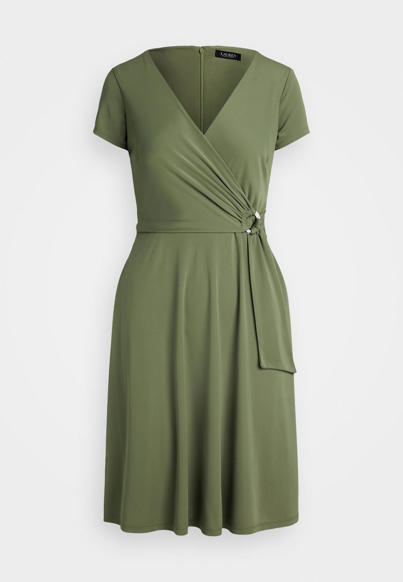 Surplice Ralph Lauren Dress Green Lauren Ralph Lauren KARLEE