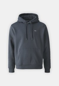 Tommy Jeans FLAG HOODIE - Hoodie - new charcoal