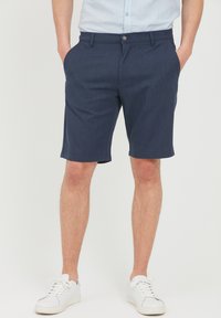 Tailored Originals - Tailored Originals TOFREDERIC - Shorts 7193104 - Shorts - ombre blu Miniatuurafbeelding 1