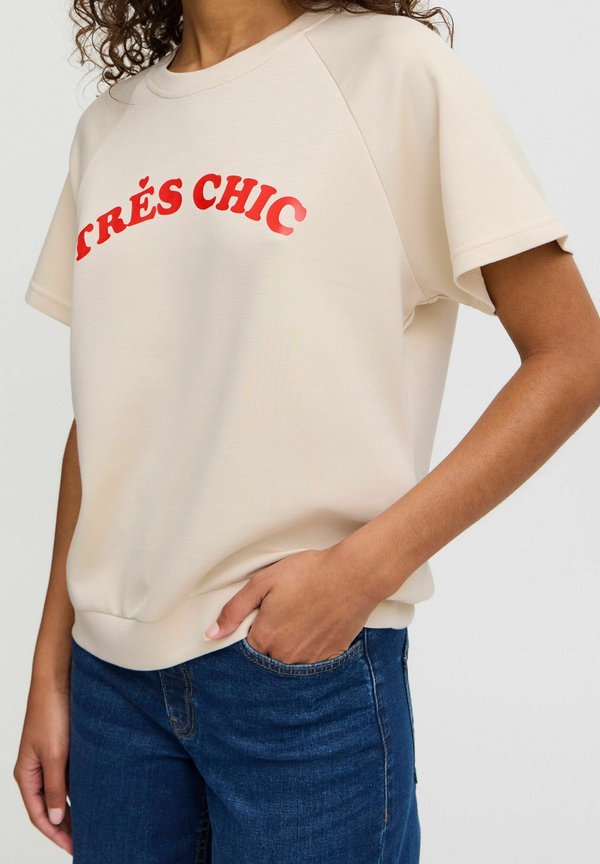 IXSVALA - Print T-shirt - almond milk2