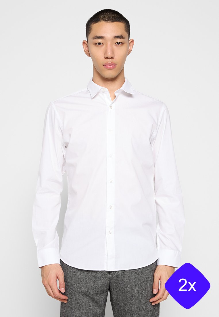 jack & jones Zakelijk overhemd donkergrijs