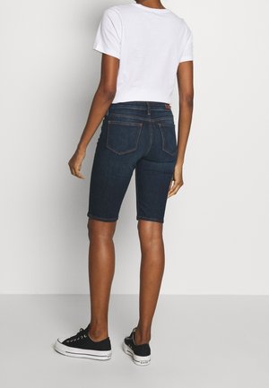 Jeansshorts - dark-blue denim