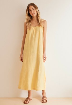 women'secret Maxi-jurk - yellow