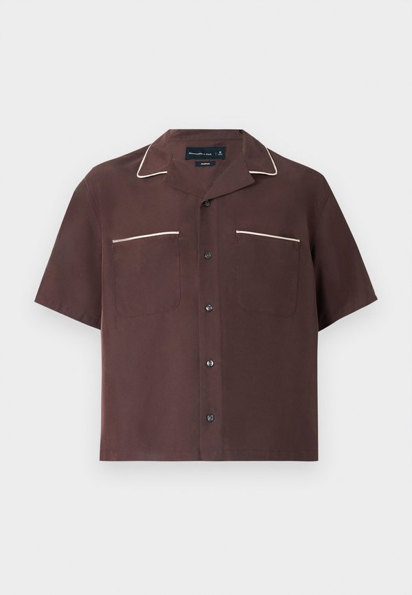 Camp Collar Cropped Cupro Shirt - Shirt3