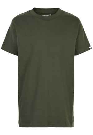 Ragwear Nathy Jungen T-Shirt - Veganes Basic Shirt In Melierten Sommerfarben