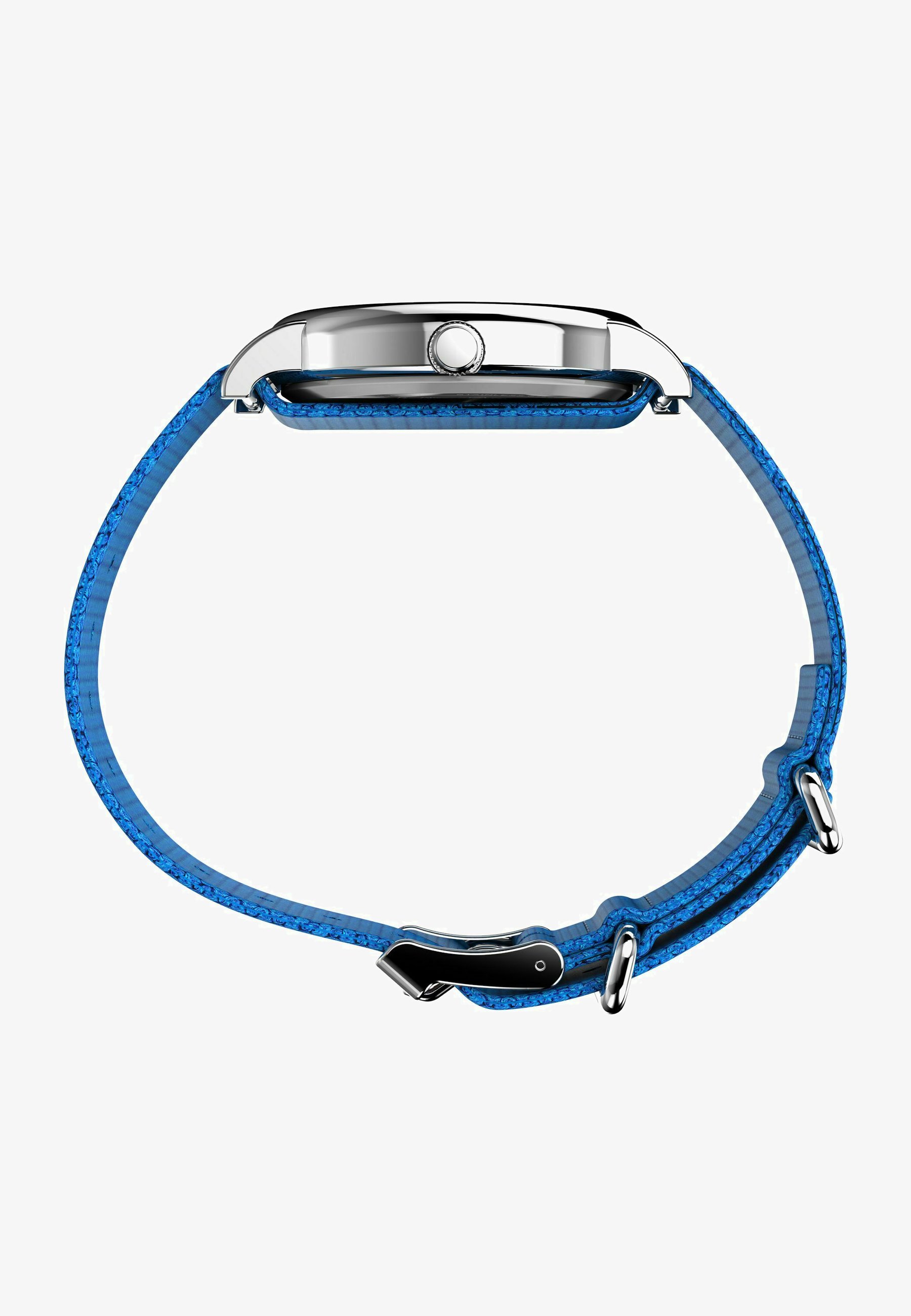 Timex X Peanuts Orologio Uomo Standard Pumpkin Patch 40mm – Quadrante Blu Con Linus, Cinturino In Pelle, INDIGLO®
