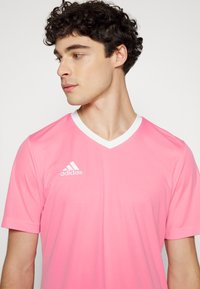adidas Performance ENTRADA 22 - Sports T-shirts - semi pink glow