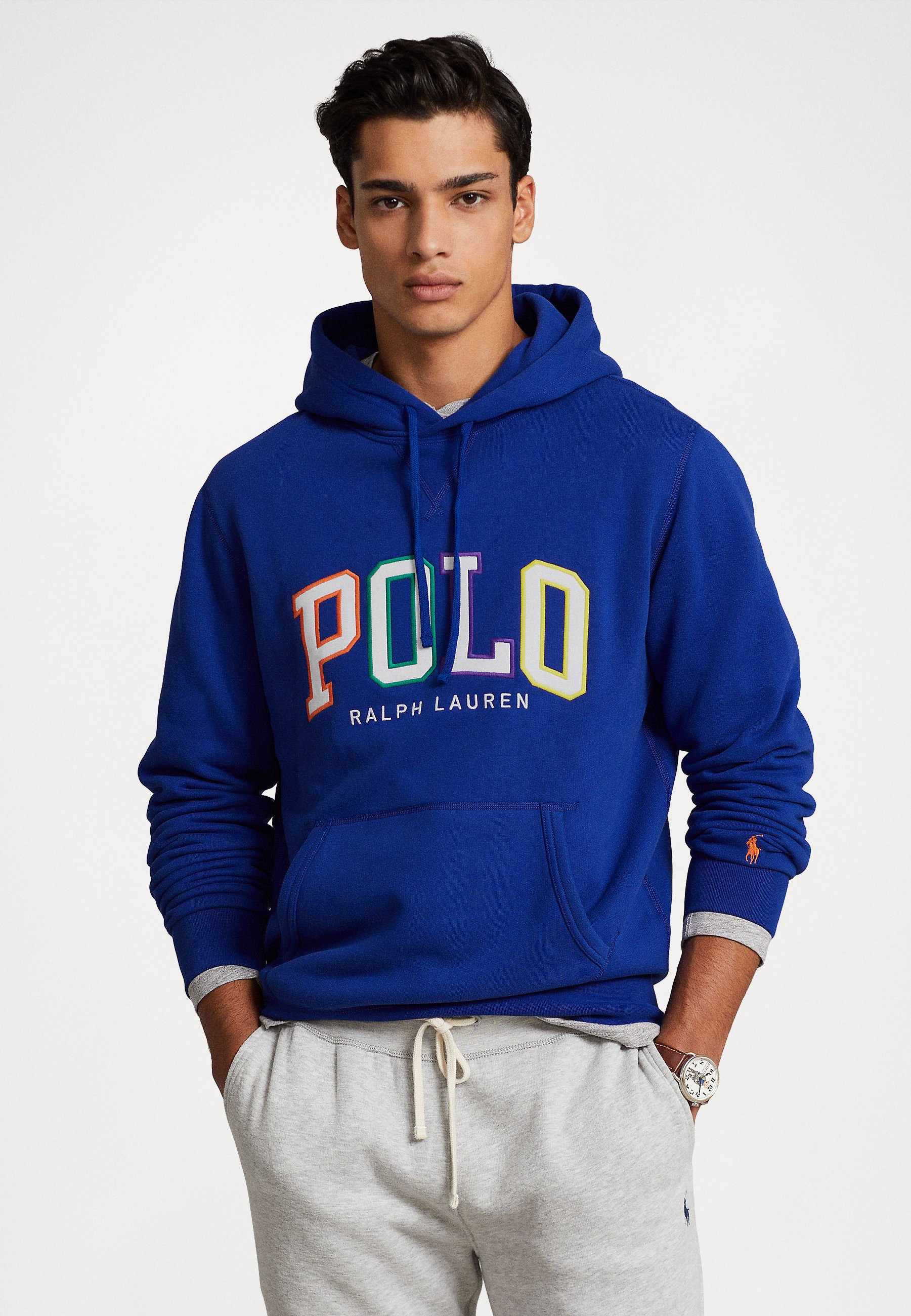 Polo Ralph Lauren THE RL FLEECE LOGO HOODIE - Sweatshirt - heritage  royal/royal blue - Zalando.de