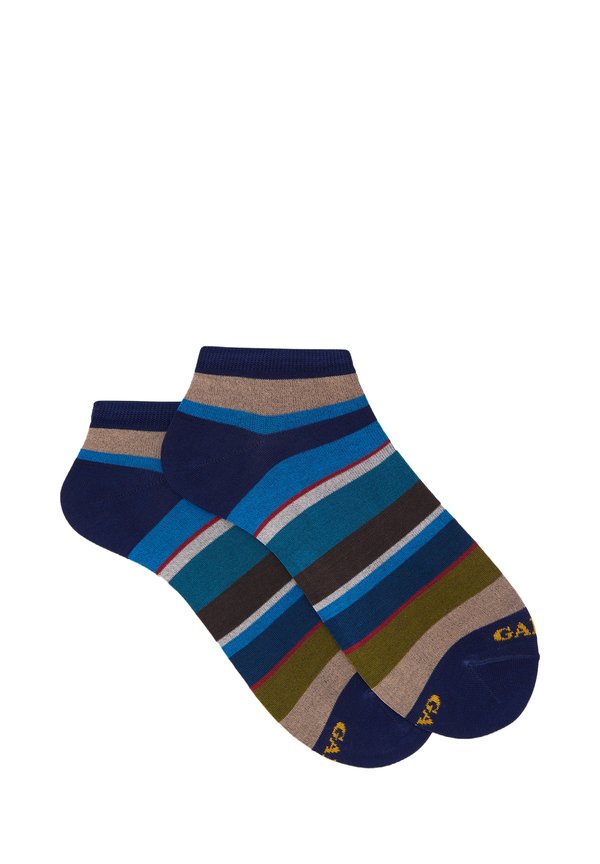 ANKLE WITH STRIPES - Socken - royal carminio