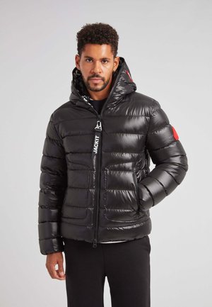 R4D TRAMLINE PUFFER RACER  MATT - Piumino - black lux
