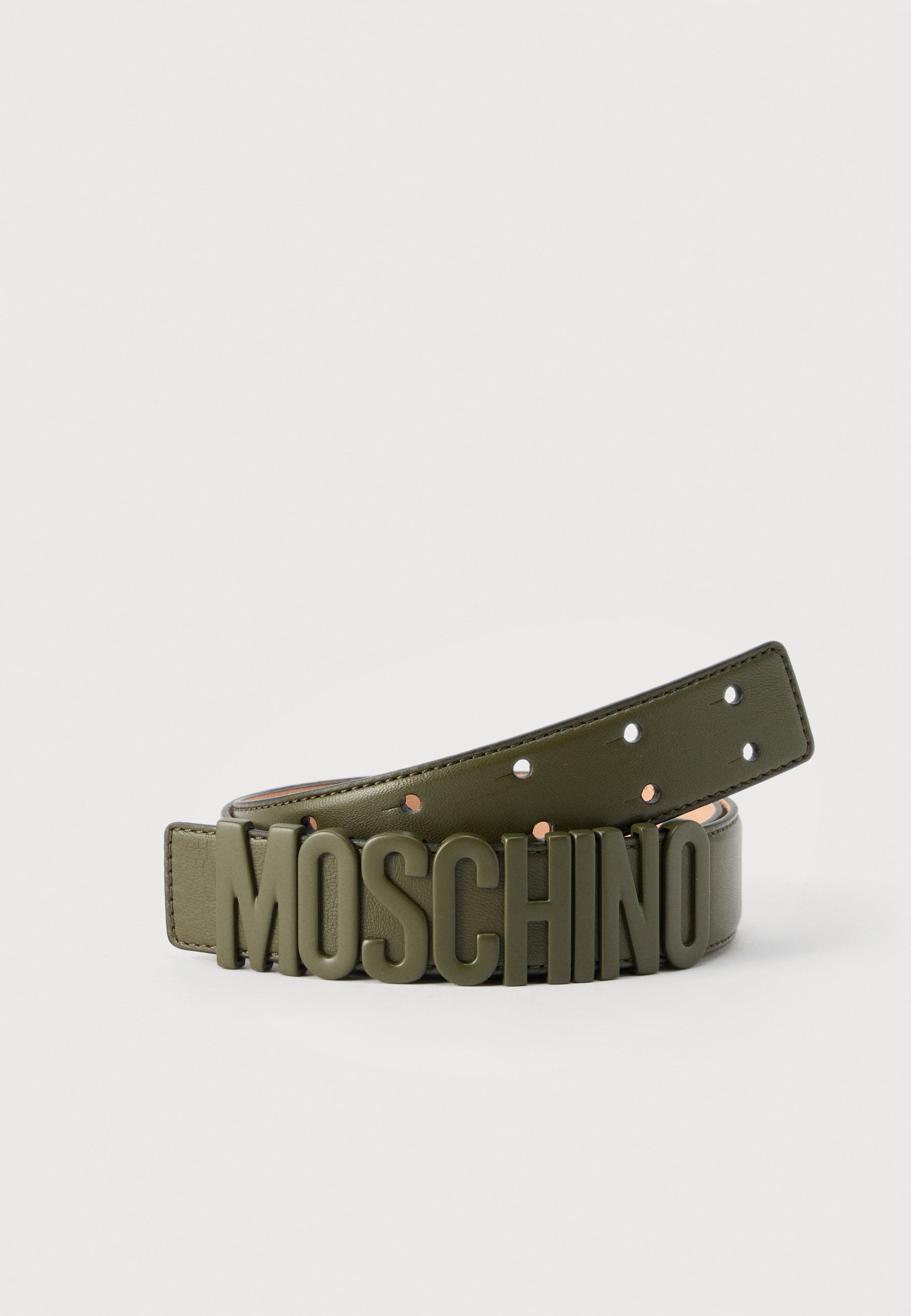 Moschino Green Belt Patent leather belt Moschino Multicolour size S  main image 4
