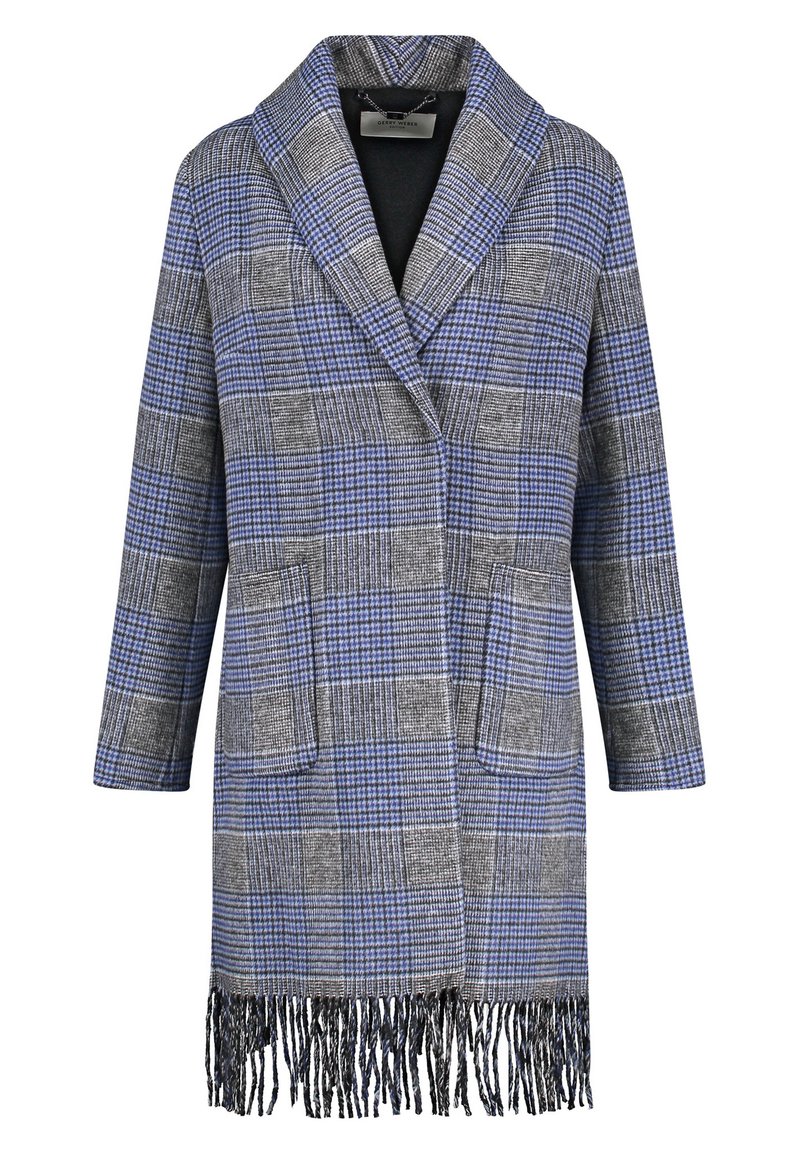 Damen Parkas | Gerry Weber MIT FRANSENKANTE Kurzmantel navy/cream/sand druck/mehrfarbig - QD34360 Damen Parkas | Gerry Weber MIT FRANSENKANTE Kurzmantel navy/cream/sand druck/mehrfarbig - QD34360
