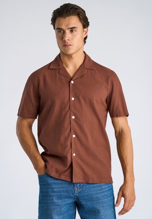 RESORT S/S - Hemd - cacao