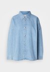 Button-down blouse - aaron indigo