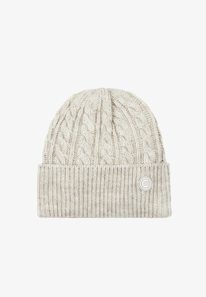 Colmar Originals UNISEX CABLE-KNIT - Pletena kapa - Light Grey